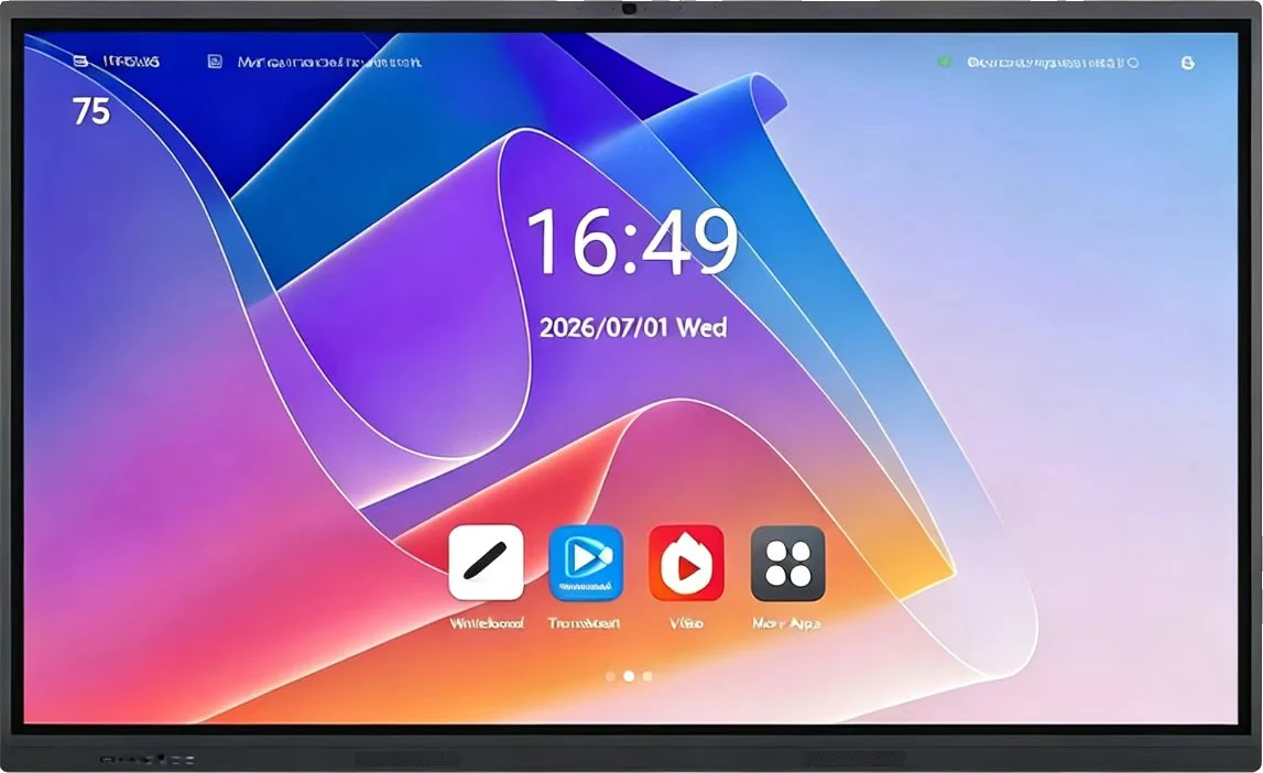 BoardCN 75 inch display front view